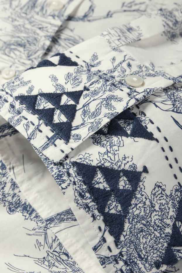 Donna - Rangsutra x C&A - blusa - bianco / blu