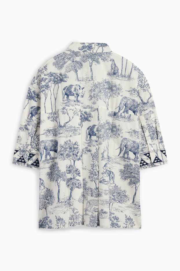 Donna - Rangsutra x C&A - blusa - bianco / blu