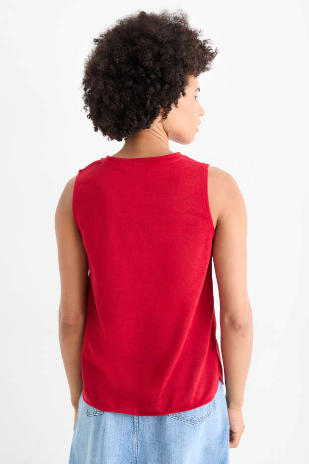 Women - Top - dark red