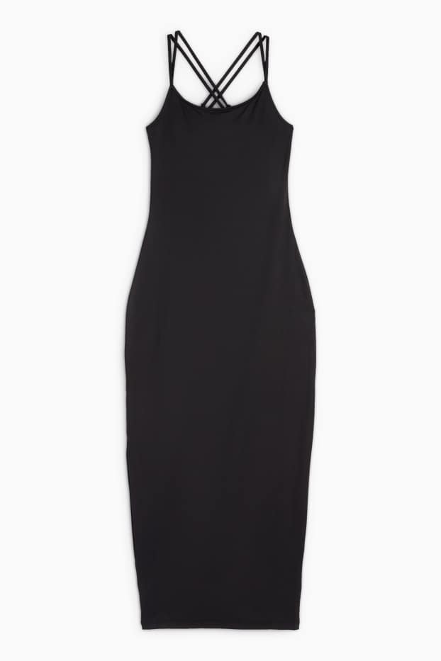 Dona - Vestit ajustat - negre