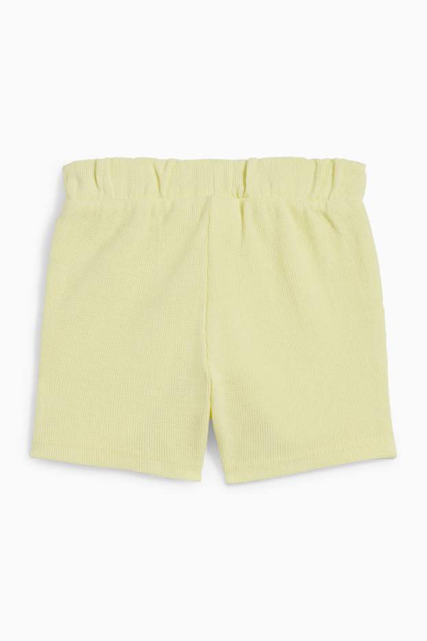 Bébés garçons - Short bébé - texturé - jaune