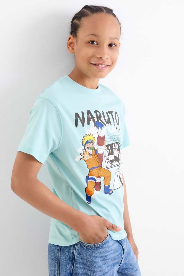 Děti - chlapci - Multipack 2 ks - Naruto - tričko s krátkým rukávem - bílá