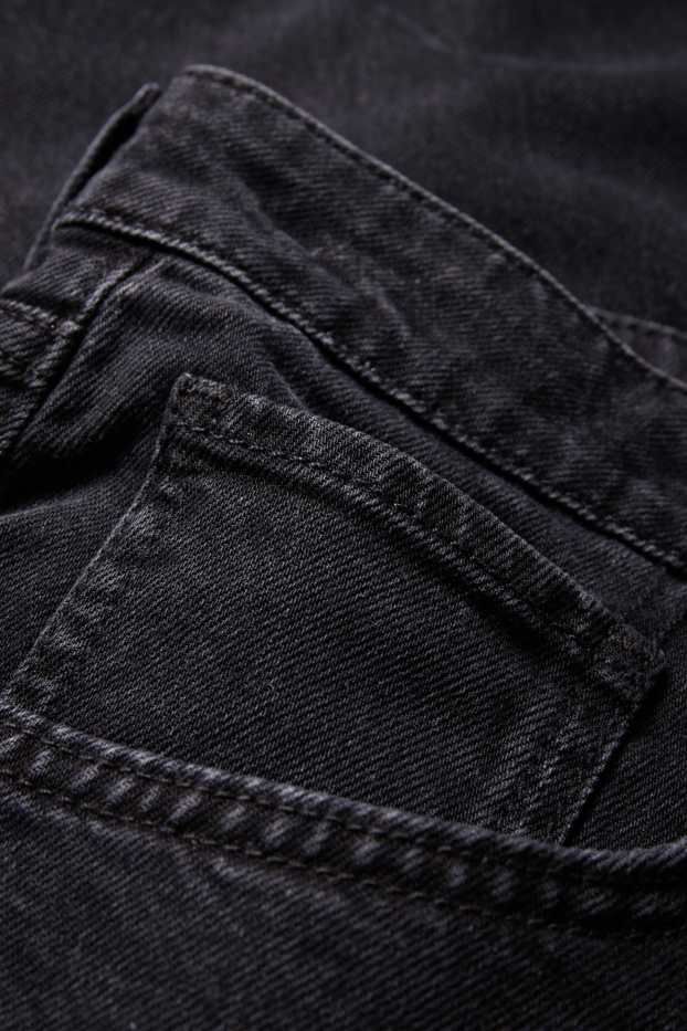 Dona - Mom Jeans - high waist - negre