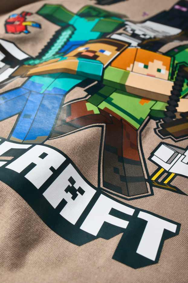 Enfants garçons - Minecraft - T-shirt - beige