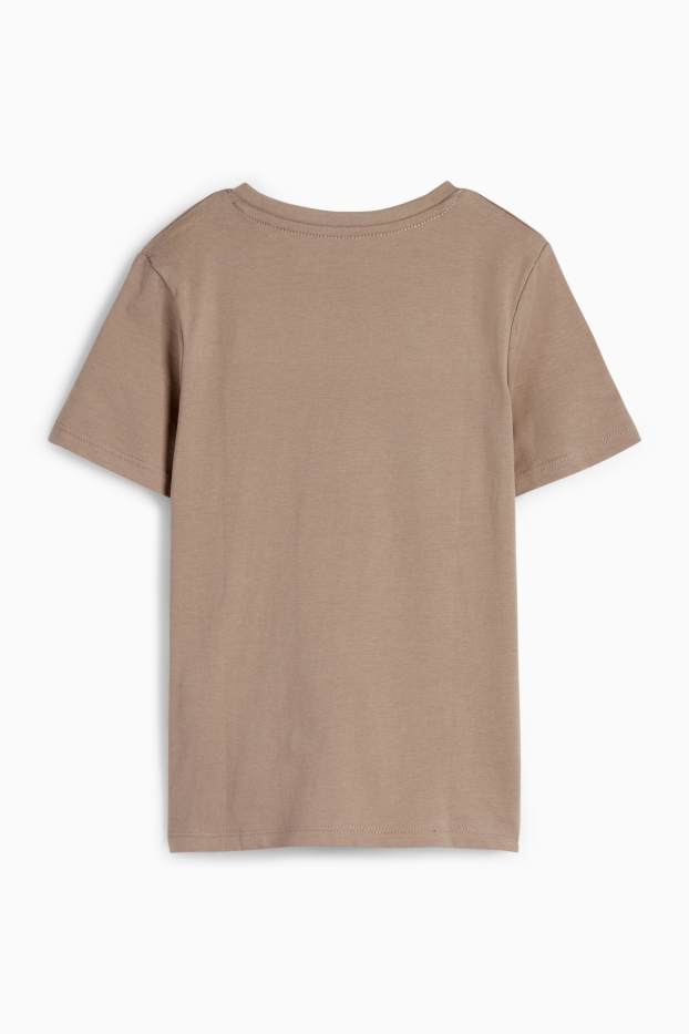 Enfants garçons - Minecraft - T-shirt - beige