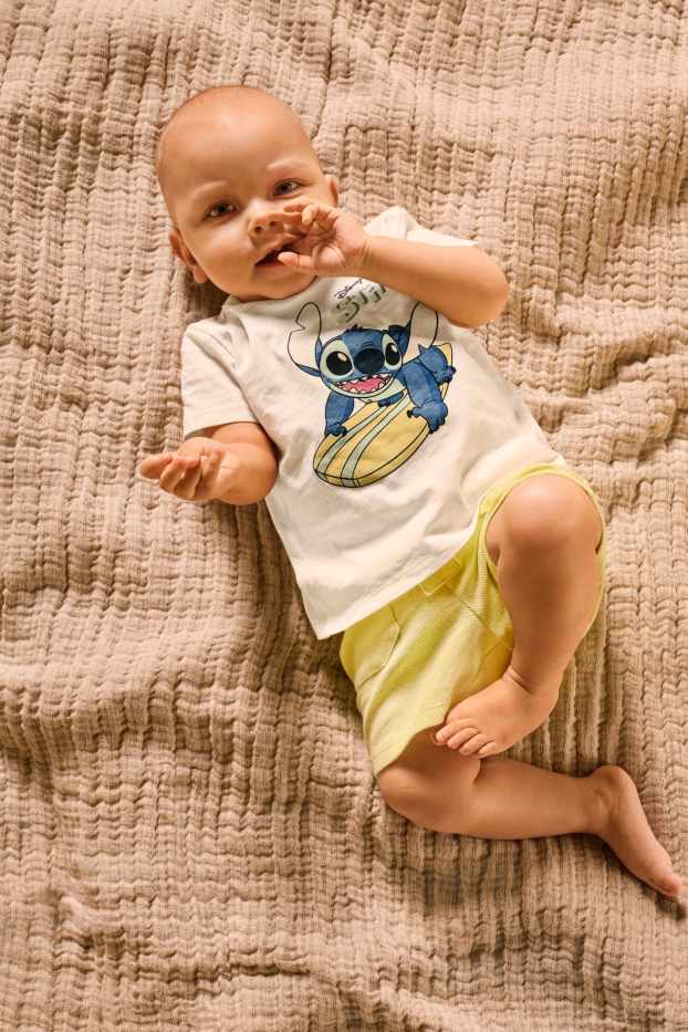 Bébés garçons - Short bébé - texturé - jaune