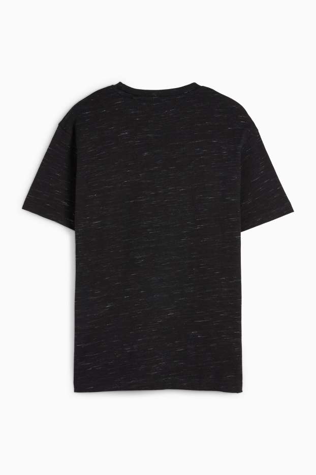 Kinder Buben - Minecraft - Kurzarmshirt - schwarz