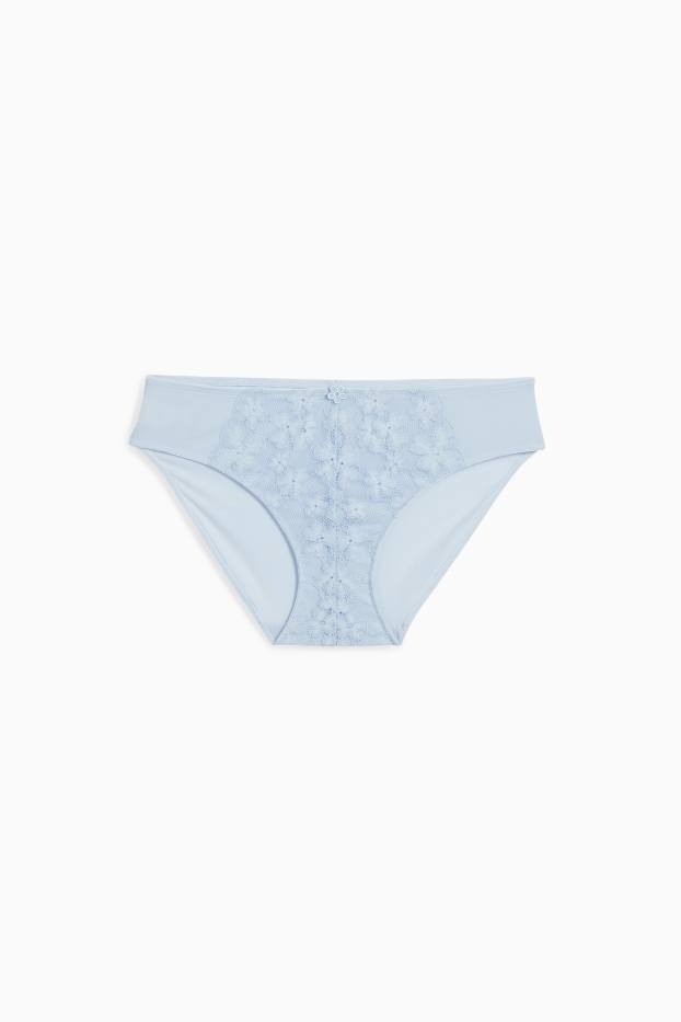 Femmes - Culotte - bleu clair