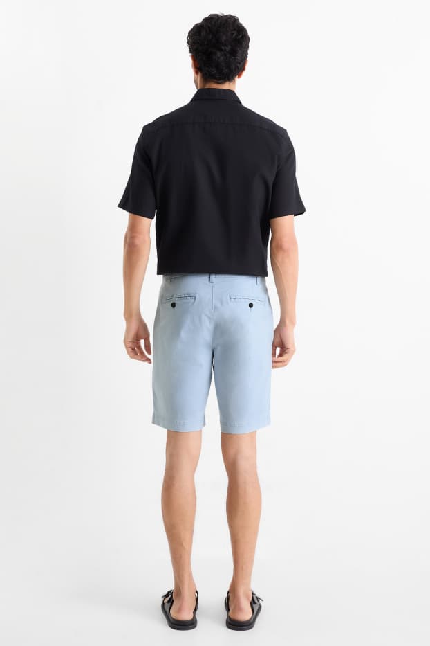 Hombre - Shorts - Flex - azul claro