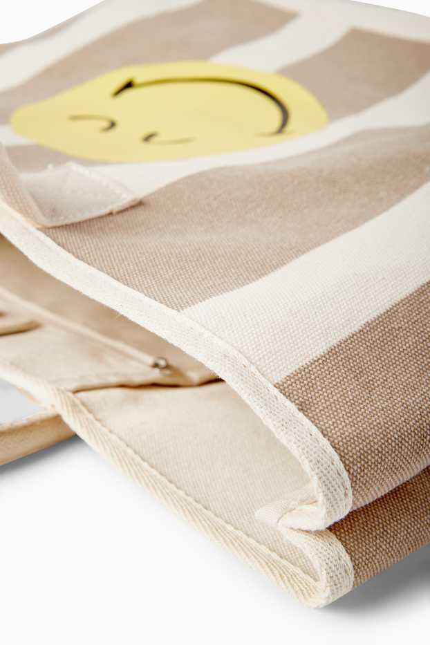 Damen - Großer Shopper - SmileyWorld® - beige