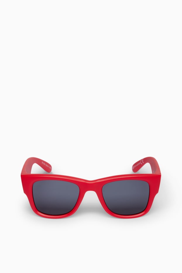Enfants garçons - Spider-Man - lunettes de soleil - rouge foncé