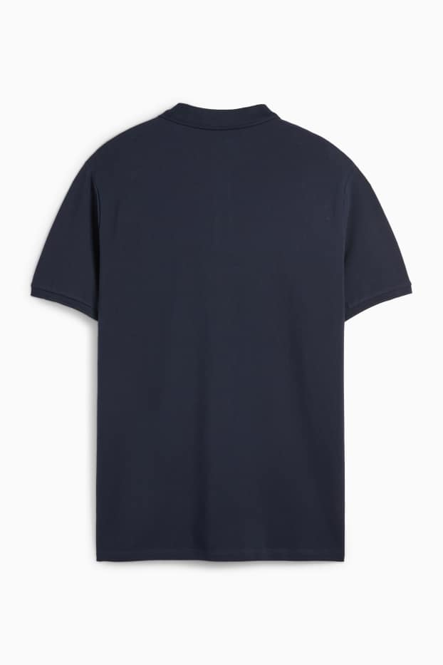 Heren - Poloshirt - donkerblauw