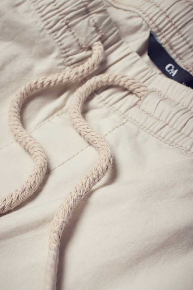 Heren - Korte broek - licht beige