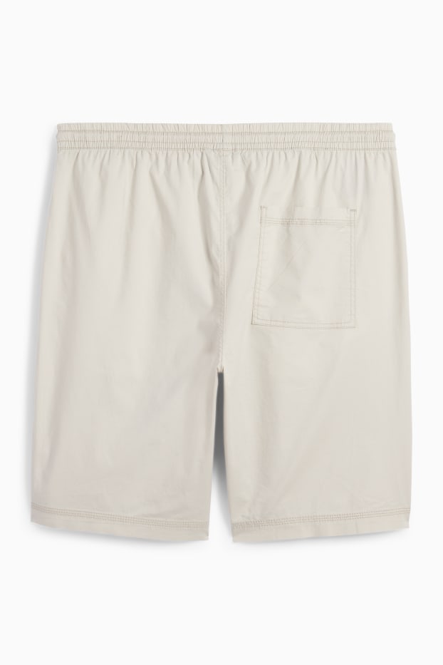 Heren - Korte broek - licht beige