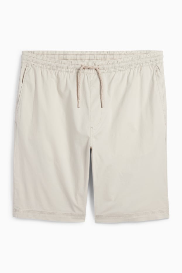 Heren - Korte broek - licht beige