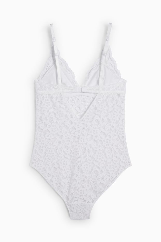 Damen - Body - weiß
