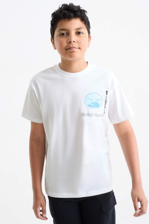 Enfants garçons - Rimuru Tempest - T-shirt - blanc