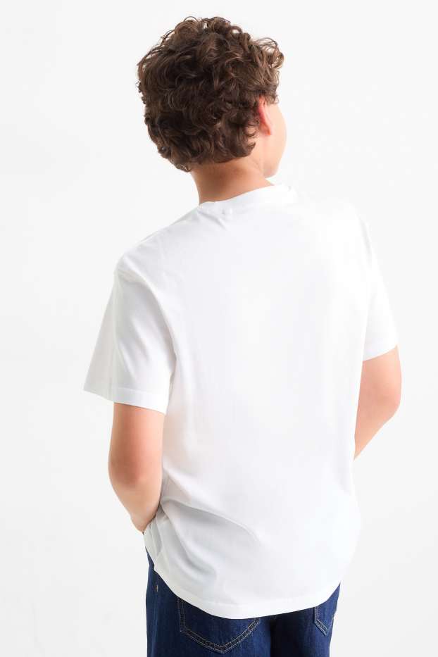 Enfants garçons - Exploding Kittens - T-shirt - blanc