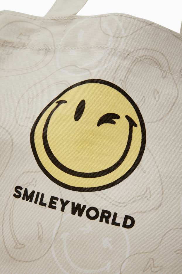 Enfants filles - Grand cabas - SmileyWorld® - beige
