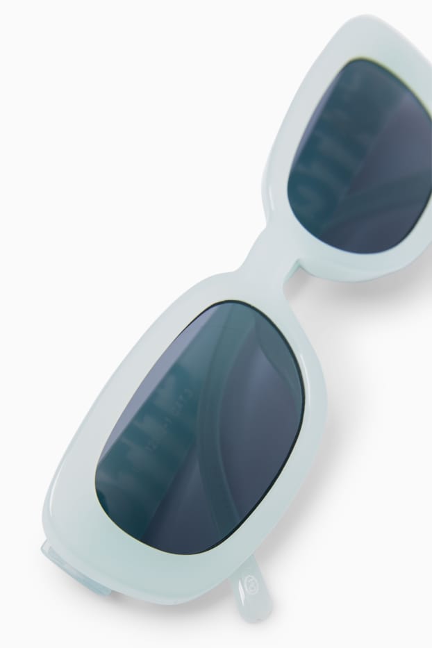 Kinder Mädchen - Lilo & Stitch - Set - Sonnenbrille und Brillenetui - blau