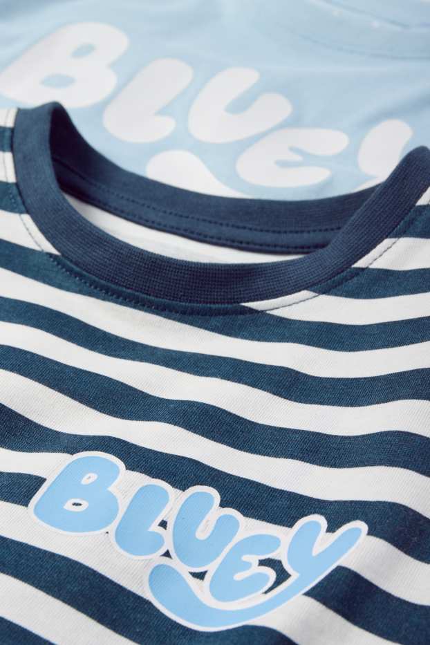 Children Boys - Multipack of 2 - Bluey - short sleeve T-shirt - dark blue / white