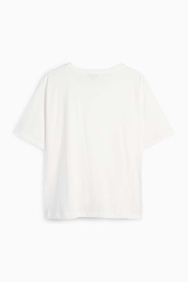 Dames - T-shirt - regular fit - wit