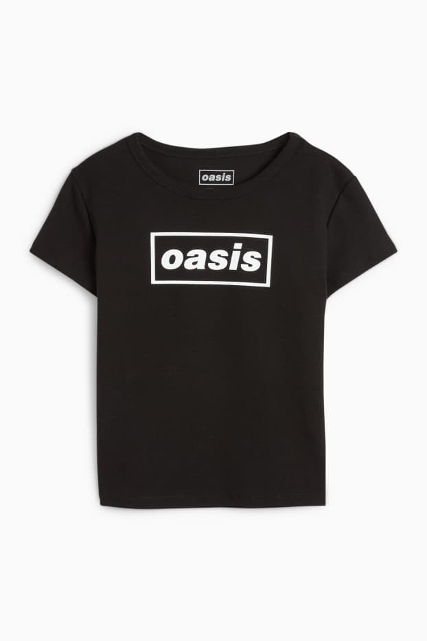 Damen - T-Shirt - Oasis - schwarz