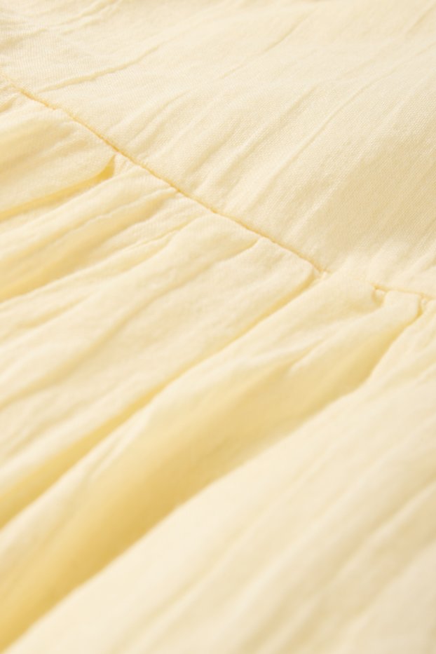 Donna - Vestito fit & flare - giallo chiaro