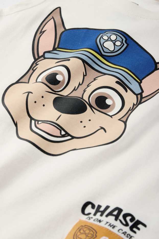 Copii - Băieți - Patrula cățelușilor - Chase - top - alb