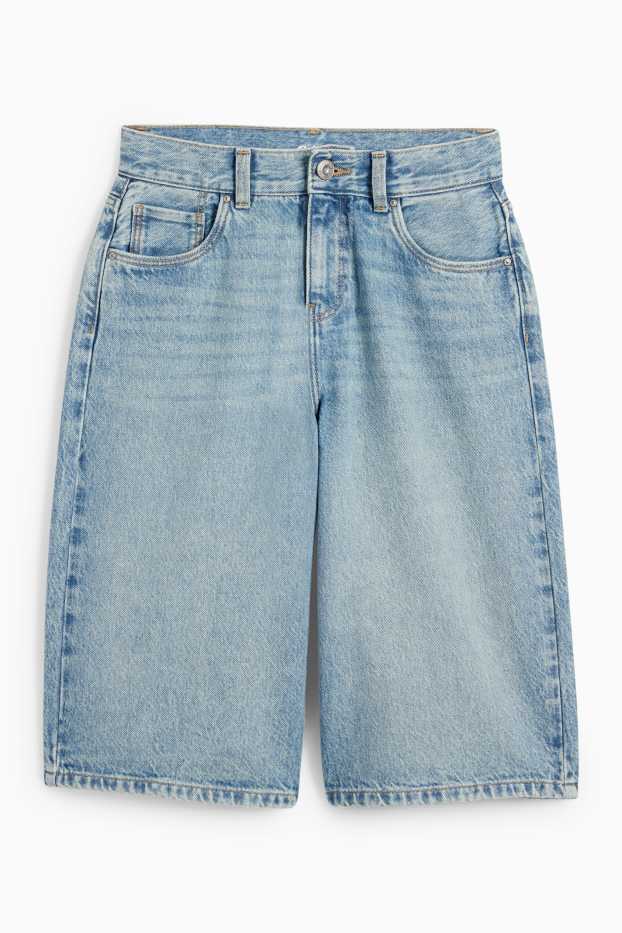 Copii - Fete - Bermude de blugi - denim-albastru deschis