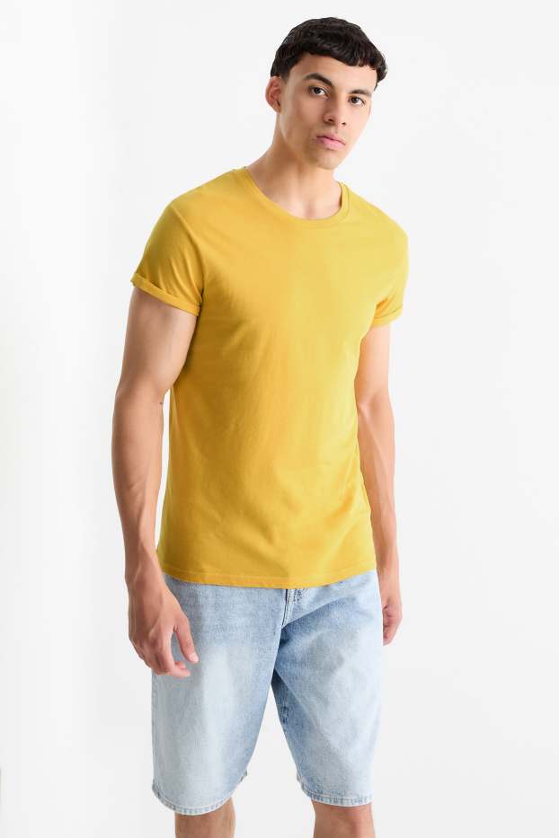 Hommes - T-shirt - jaune