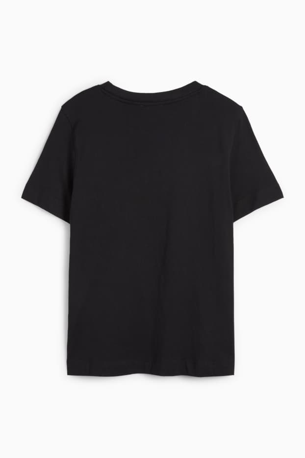 Femmes - T-shirt - regular fit - noir