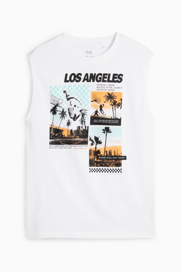 Bambini - Pallacanestro - top - bianco