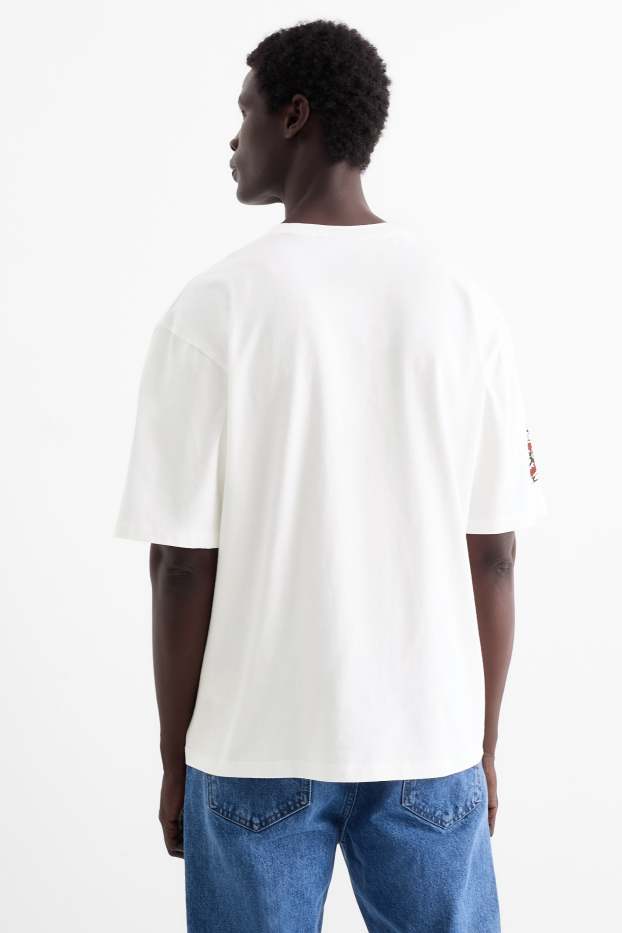 Herren - T-Shirt - Relaxed Fit - Ford - weiß