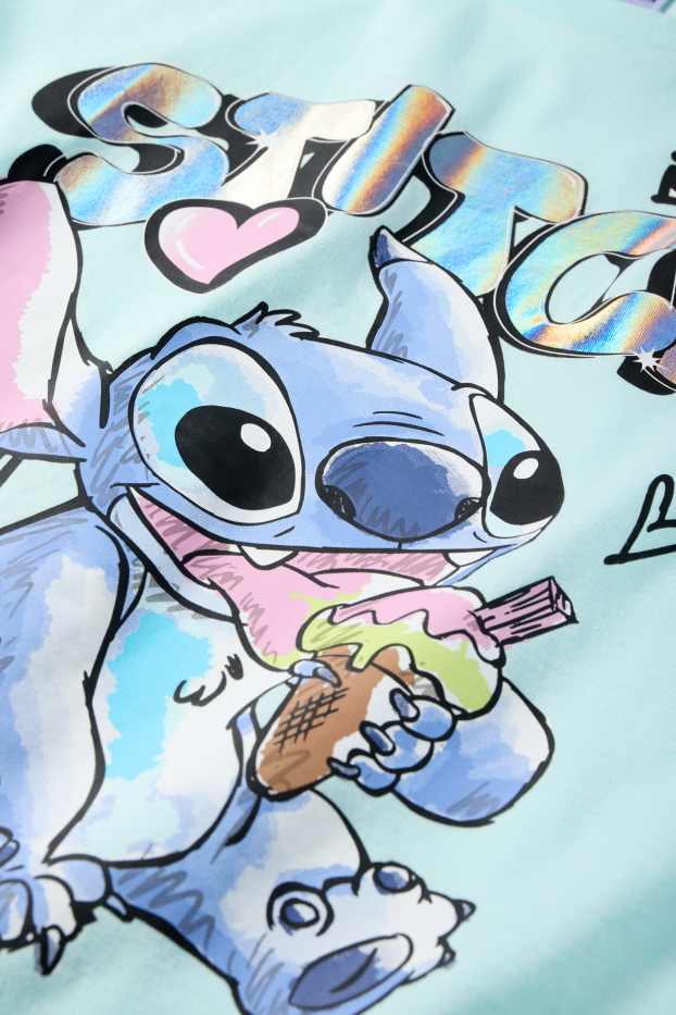 Enfants filles - Lilo & Stitch - T-shirt - turquoise