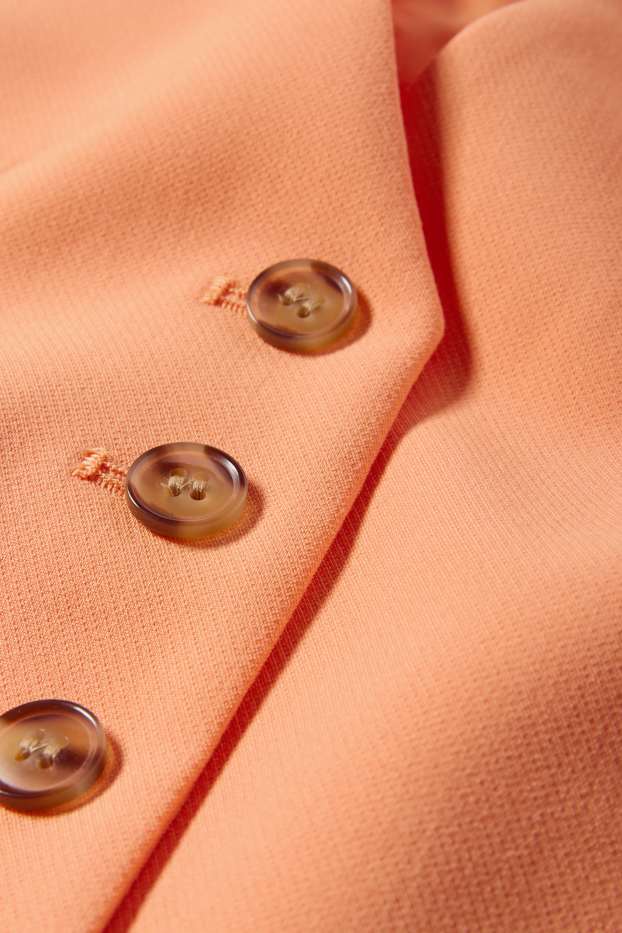 Dames - Business-gilet - getailleerd - oranje