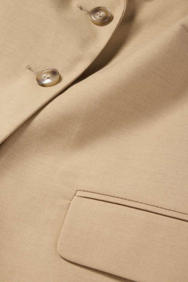Mujer - Chaleco de oficina - tailored fit - beis