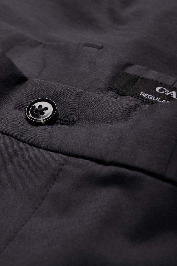 Uomo - Pantaloni coordinabili - regular fit - grigio scuro