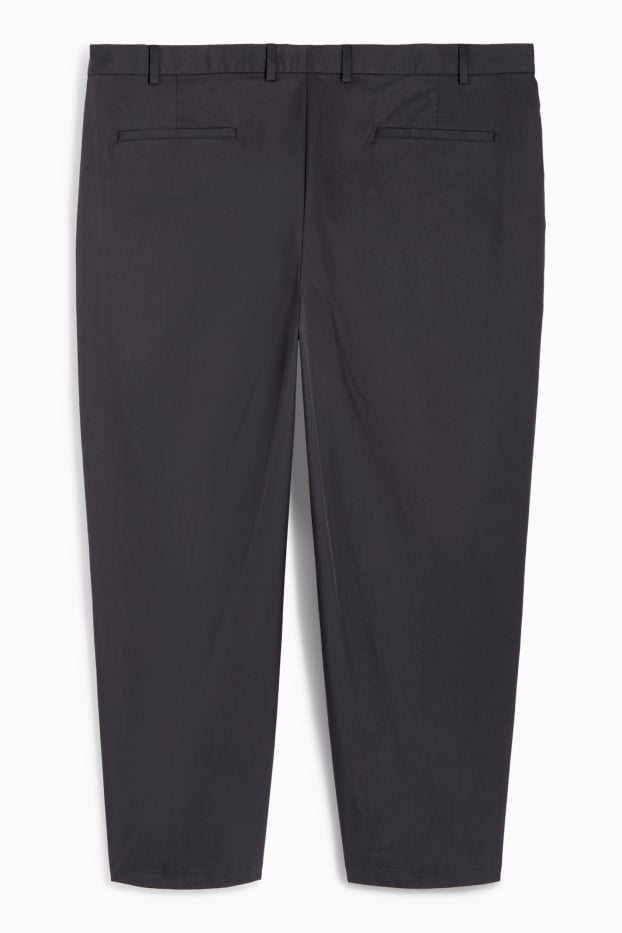 Uomo - Pantaloni coordinabili - regular fit - grigio scuro