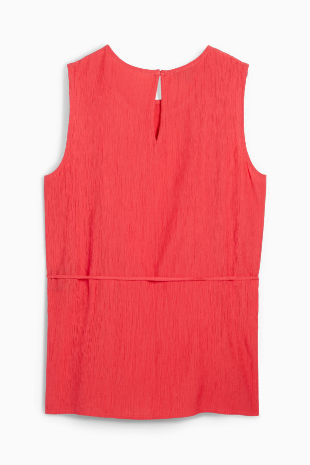 Damen - Blusentop - rot