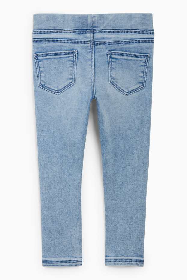 Kinder Mädchen - Jeggings - helljeansblau