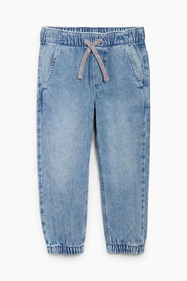 Děti - chlapci - Relaxed jeans - džíny - světle modré