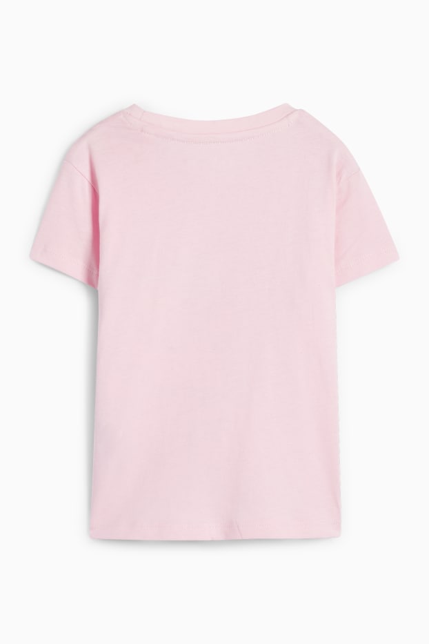 Kinderen: meisjes - Eenhoorn - T-shirt - roze