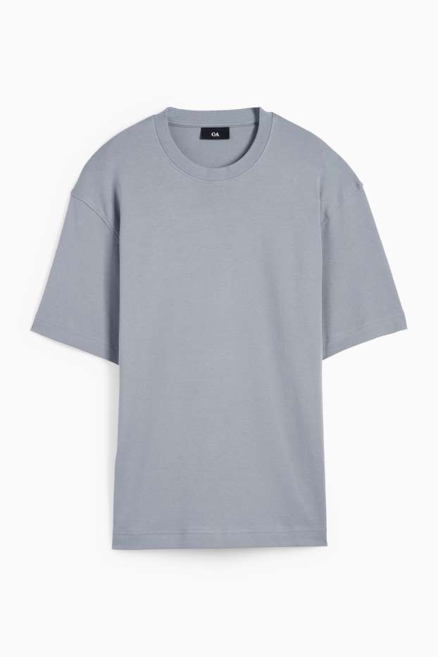 Herren - T-Shirt - Relaxed Fit - grau