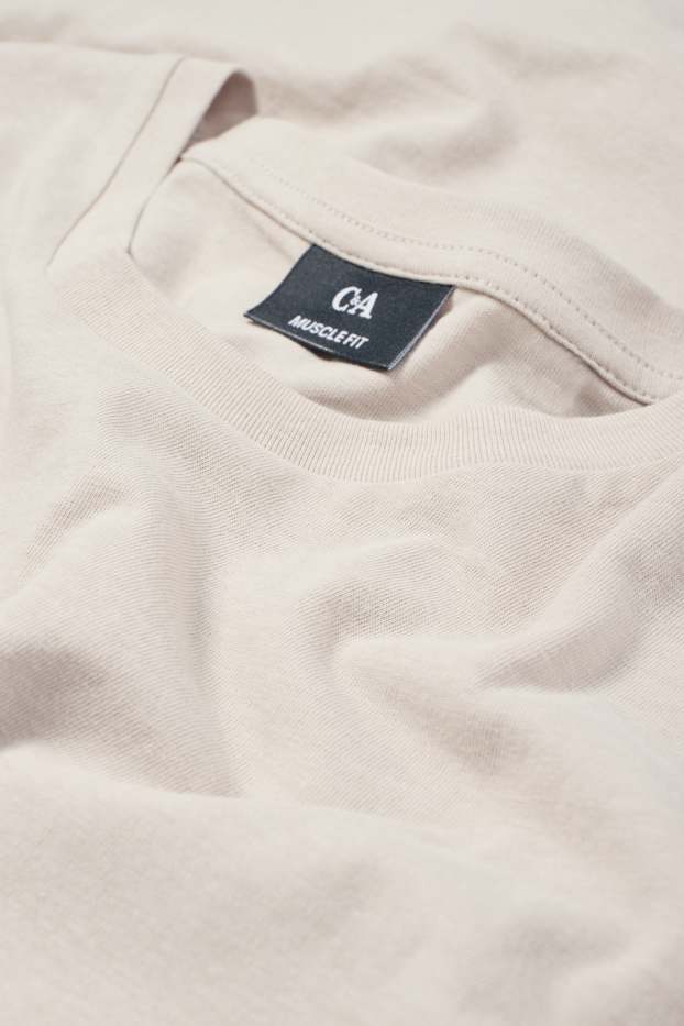 Bărbați - Tricou - bej