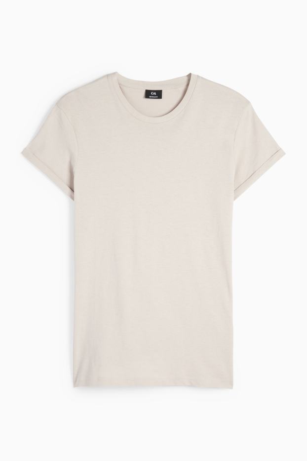 Bărbați - Tricou - bej