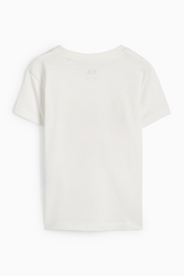 Bambine - Bambina - maglia a maniche corte - bianco