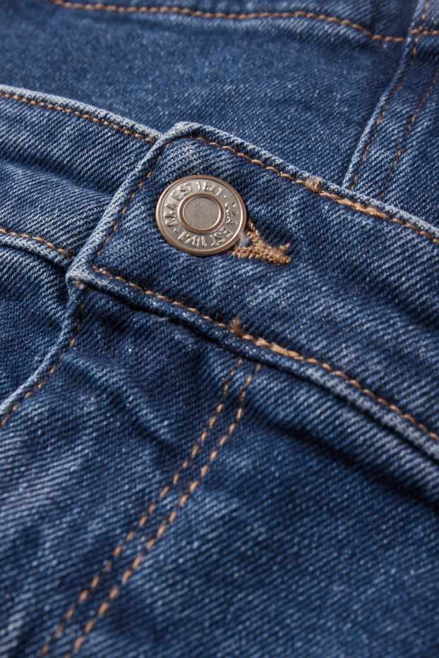 Dona - Vestit bandó texà - texà blau