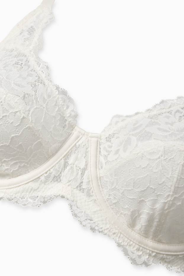 Damen - BH mit Bügel - cremeweiß