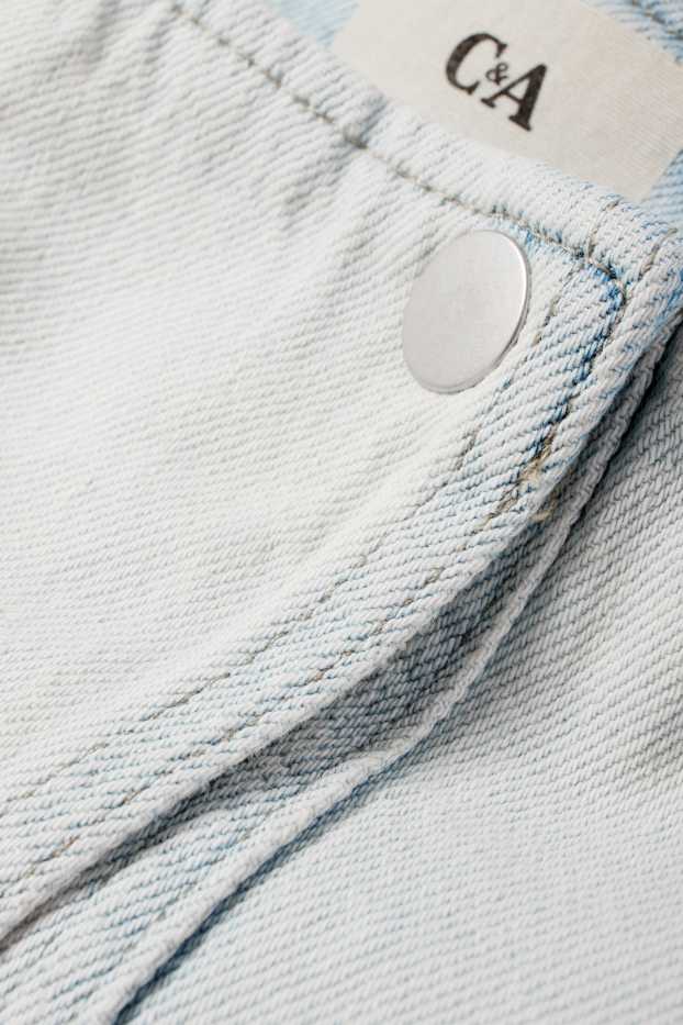 Women - Denim skort - denim-light blue